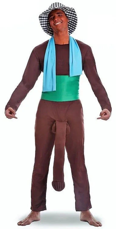 Disfraz de Negro del WhatsApp para Adulto Disfraces Originales Kimokawaii